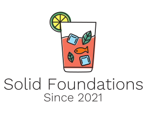Juice Stand - Summer Fresh Juice logo design