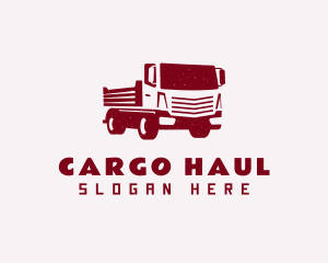 Red Truck Forwarding logo design