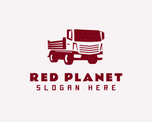 Red Truck Forwarding logo design