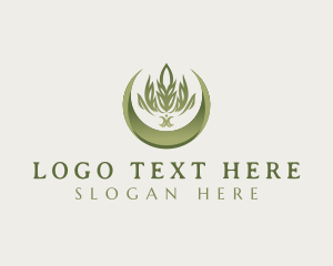 Farming - Organic Marijuana Cannabis logo design
