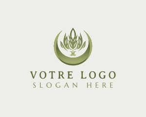 Organic Marijuana Cannabis Logo