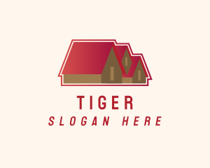 Roof - Red Roof House logo design