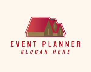 Architecture - Red Roof House logo design