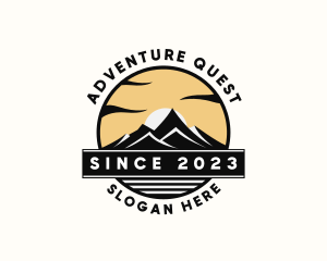 Outdoor Mountain Expedition logo design