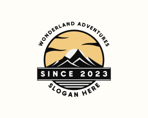 Outdoor Mountain Expedition logo design