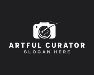 Camera Shooting Star Photography logo design