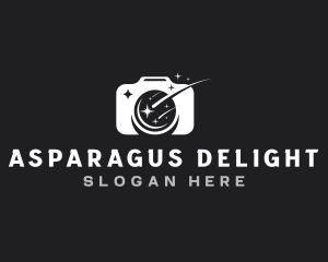 Camera Shooting Star Photography logo design