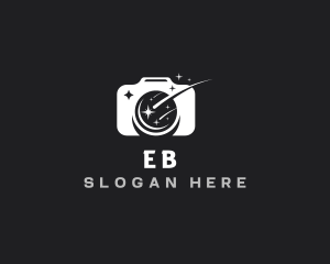 Camera Shooting Star Photography logo design