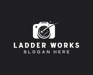 Camera Shooting Star Photography logo design