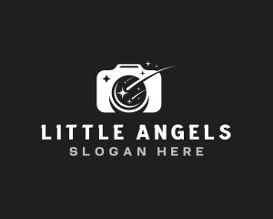 Camera Shooting Star Photography logo design