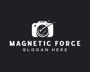 Camera Shooting Star Photography logo design