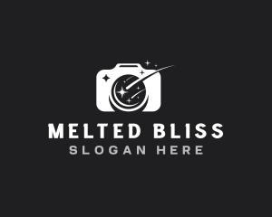 Camera Shooting Star Photography logo design