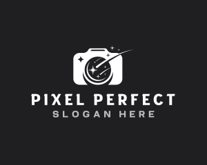 Camera Shooting Star Photography logo design