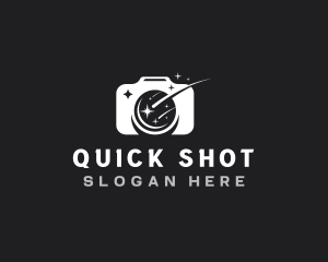 Shoot - Camera Shooting Star Photography logo design