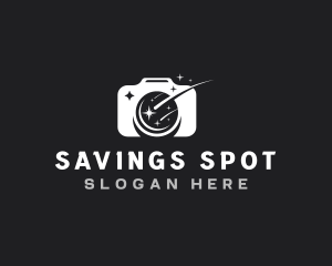 Camera Shooting Star Photography logo design