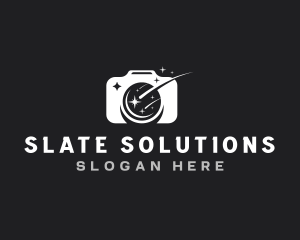 Camera Shooting Star Photography logo design