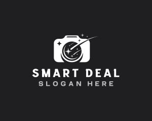 Camera Shooting Star Photography logo design