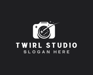 Camera Shooting Star Photography logo design