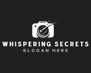 Camera Shooting Star Photography logo design