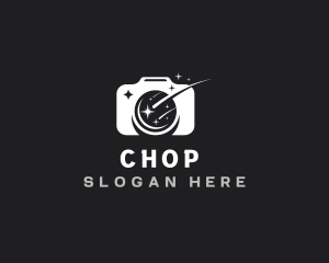 Cinematography - Camera Shooting Star Photography logo design