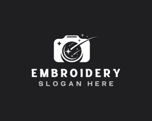 Camera Shooting Star Photography logo design