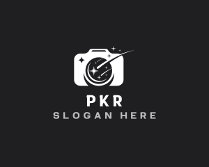 Camera Shooting Star Photography logo design