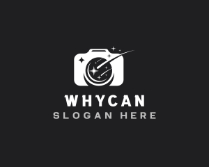 Camera Shooting Star Photography logo design
