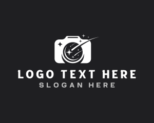Image - Camera Shooting Star Photography logo design