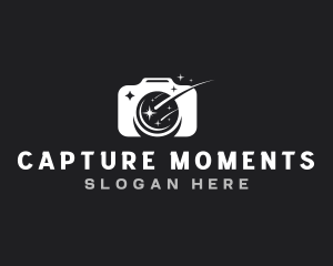 Photography - Camera Shooting Star Photography logo design