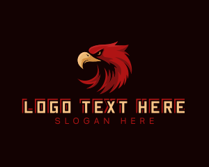 Aggressive - Gaming Eagle Bird logo design
