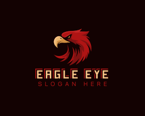 Gaming Eagle Bird logo design