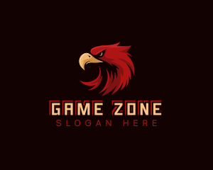 Gaming Eagle Bird logo design