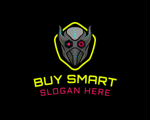 Gaming Cyborg Robot  logo design