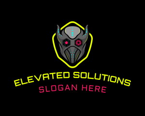 Gaming Cyborg Robot  logo design