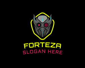 Gaming Cyborg Robot  logo design