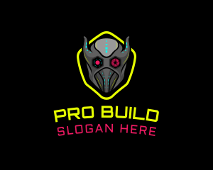 Gaming Cyborg Robot  logo design