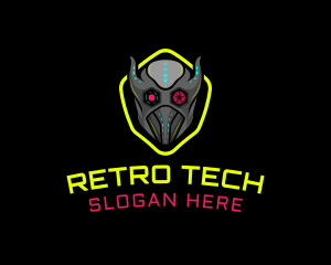 Gaming Cyborg Robot  logo design