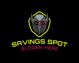 Gaming Cyborg Robot  logo design