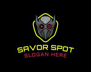 Gaming Cyborg Robot  logo design