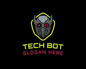 Robot - Gaming Cyborg Robot logo design