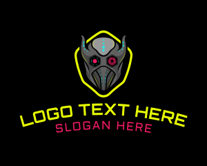 Gaming - Gaming Cyborg Robot logo design