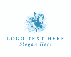 Lotion - Floral Makeup Cosmetics logo design