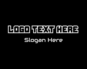 Modern Game Text Logo