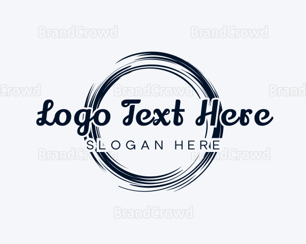 Generic Boutique Paintbrush Logo