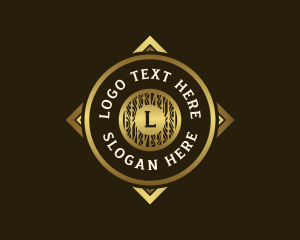 Vintage - Premium Brewery Hotel logo design