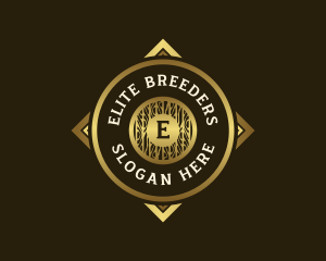 Premium Brewery Hotel logo design