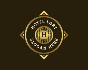 Premium Brewery Hotel logo design