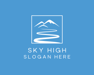 High Mountain Camping logo design