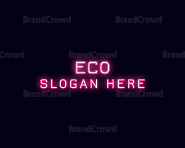 Erotic Neon Light Logo