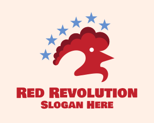 Red Rooster Stars logo design